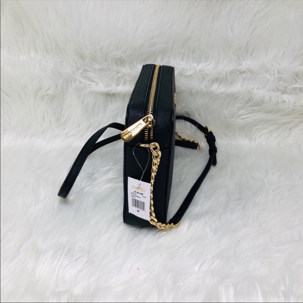 NWT Michael Kors Jet Set crossbody black - Picture 8 of 8